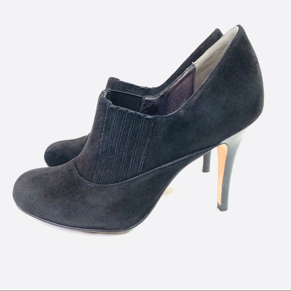 Cole Haan Nike Air Heels Suede Black Size 5B - Picture 4 of 6